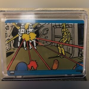 Star Wars Galaxy 2011 Topps Clear Cell Card